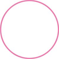 Χούλα-Χουπ 70cm - Φ19mm - 230gr, Ροζ