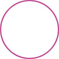 Χούλα-Χουπ 70cm - Φ19mm - 280gr, Φούξια