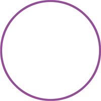 Χούλα-Χουπ 80cm - Φ19mm - 330gr, Μωβ