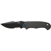 Σουγιάς CRKT P.S.D. (PARTICLE. SEPARATION. DEVICE.) BLACK W/VEFF SERRATIONS