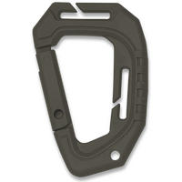 Κρίκος Carabiner Albainox συνθετικός Green