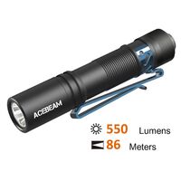 Φακός Acebeam POKELIT AA /Black +Battery Κωδ. ACE-022