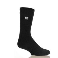 H.H.SOCKS MENS ULTRA LITE BLACK 8652