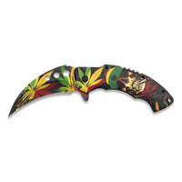 ΣΟΥΓΙΑΣ ALBAINOX, Marijuana 3D folding knife. 8 c