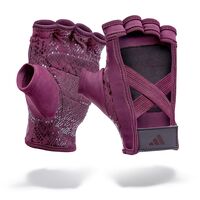 Γυναικεία Κοφτά Γάντια Γυμναστικής Adidas "Victory Crimson" ADGB-15021 - Small ADGB-15021/2/3