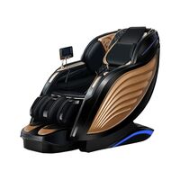 Πολυθρόνα Μασάζ ROHAUS G1 DELUXE Mαύρο/Xρυσό