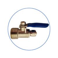 Βανάκι 1/4″ με μεταλλικό πάσο 1/2“ για απευθείας σύνδεση στη παροχή AP-BV-03