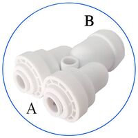 Κούμπωμα Ασφαλείας Ταφ AP-QT17C In-Line 3/8″-1/4″-1/4″