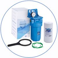 Σύστημα Φίλτρου Big Blue 10'' BBPS10 της Aqua Filter με Διατομή Παροχής 1''