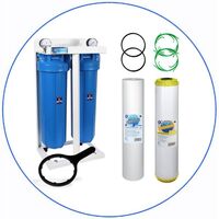 Σύστημα Φίλτρου Big Blue 20'' BBPSCST20 της Aqua Filter με Διατομή Παροχής 1''