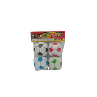 Σετ μαλακά μπαλάκια παιχνιδιού - 3#  - 4pcs - 0648-52 - 222067