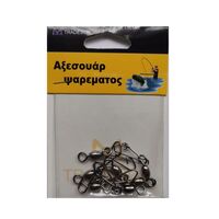 Στριφτάρια με παραμάνα ασφαλείας - No.4 - 10pcs - 30136