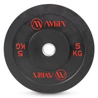 Δίσκος AMILA Black R Bumper Slim 50mm 5Kg 84831