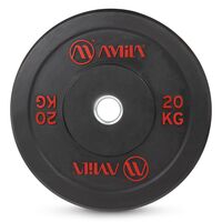 Δίσκος AMILA Black R Bumper Slim 50mm 20Kg 84834