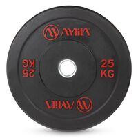 Δίσκος AMILA Black R Bumper Slim 50mm 25Kg 84835