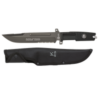 ΜΑΧΑΙΡΙ K25 tactical knife. Rubber handle. Bl.19cm, 32755