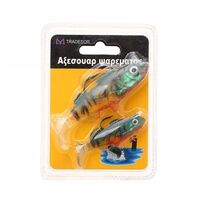 Τεχνητά δολώματα ψαρέματος - 2pcs - 6-8cm - 830209