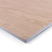 Δάπεδο Προστασίας Puzzle EVA 100x100x2 cm – Ξύλο / Γκρι 36652