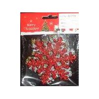 Σετ Χριστουγεννιάτικα στολίδια - 10cm - 230553