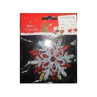 Σετ Χριστουγεννιάτικα στολίδια - 9cm - 4pcs - 230331