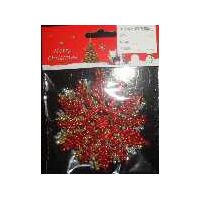 Σετ Χριστουγεννιάτικα στολίδια - 10cm - 230584