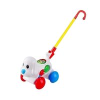 Συρόμενο παιχνίδι Σκυλάκι - 0515 - 117288 - White