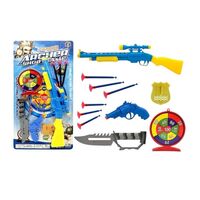 Παιδικό όπλο στόχου με αξεσουάρ - 138-4 - 215193