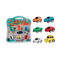 Σετ mini αυτοκινητάκια - 6pcs - 265-13C - 215278