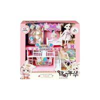 Σετ κούκλα με έπιπλα και αξεσουάρ - A81017 - 215360