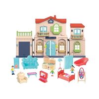 Κουκλόσπιτο με αξεσουάρ - 1379 - 215723