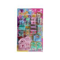 Σετ αξεσουάρ για κουκλόσπιτο mini - J790C - 502192