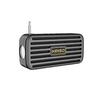 Ασύρματο ηχείο Bluetooth με φακό - KMS-03A - 885888 - Black