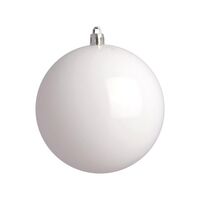 Χριστουγεννιάτικη μπάλα - 20cm - 1pc - 326154 - White