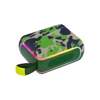 Ασύρματο ηχείο Bluetooth - G04 - LED RGB - 813645 - Army Green