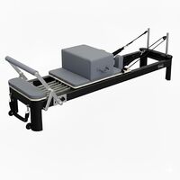 Viking Aluminium Pilates Reformer (Black)