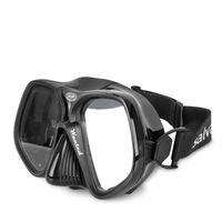 Μάσκα Θαλάσσης Salvas Wanted Black Softband 52203