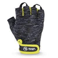 Γάντια Άρσης Βαρών PE Lycra S – Μαύρο / Κίτρινο 95611