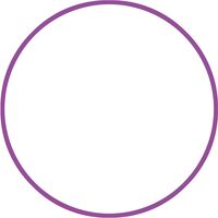 Χούλα-Χουπ 70cm - Φ19mm - 260gr, Μωβ
