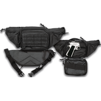 Τσαντάκι Multifunction BARBARIC, fanny pack for gun. Black, 34984