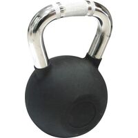 Kettlebell με Επένδυση Λάστιχου & Λαβή Χρωμίου 4,00 Kg AMILA Κωδ. 44495