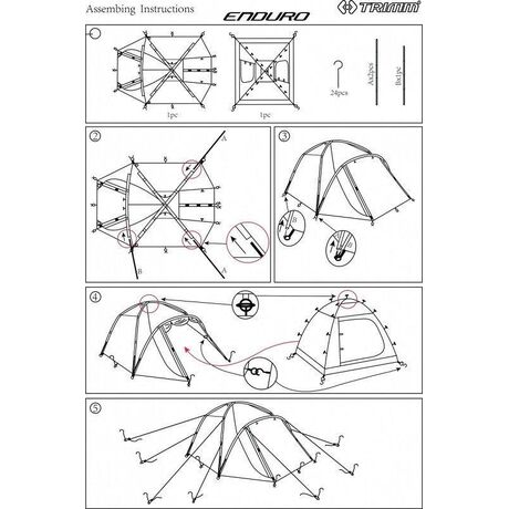 Σκηνή Trimm "Enduro" Μοντέλο 2016