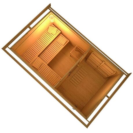 Interline Εξωτερική Σάουνα 6 - 7 Ατόμων Rauma 3