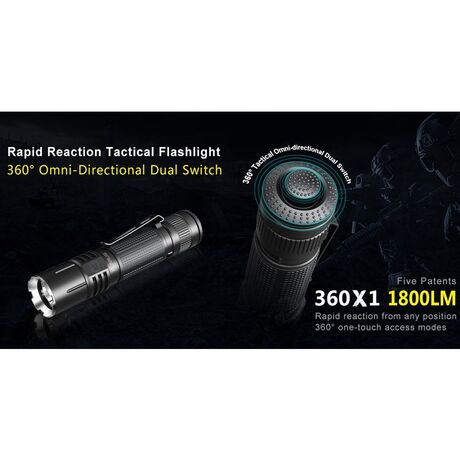 Φακός Χειρός Klarus 360x1