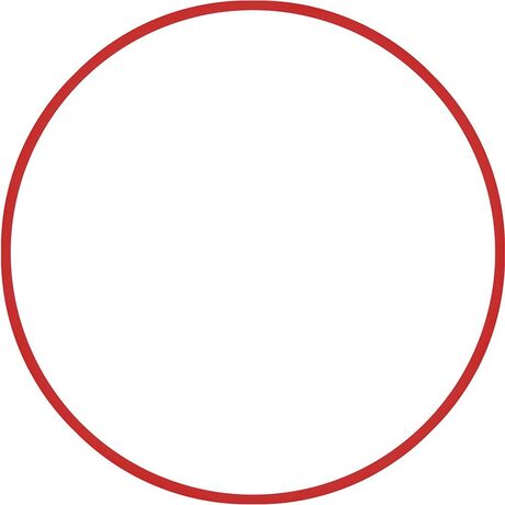 Χούλα Χούπ 60cm - 230gr Κόκκινο Κωδ. 98803
