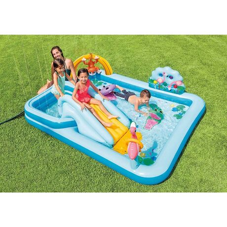 Φουσκωτή Παιδική Πισίνα Jungle Adventure Play Center Intex Κωδ. 57161