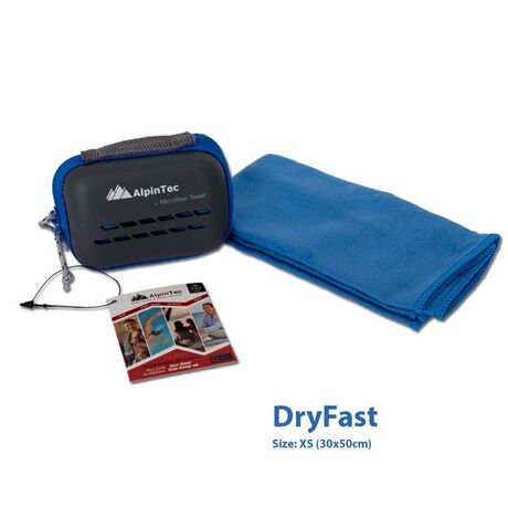 Πετσέτα Microfiber Dryfast XS Grey Alpinpro