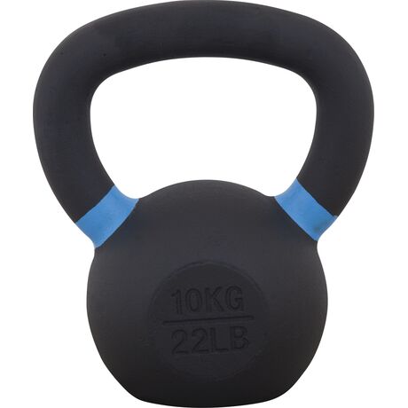 Kettlebell Εμαγιέ με Λαστιχένια Βάση 6kg Amila Κωδ. 44521