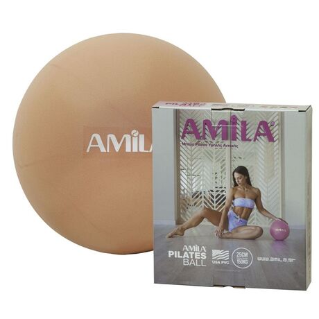 Μπάλα Pilates 25cm Χρυσή Amila Κωδ. 95815