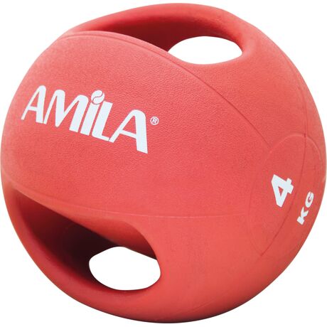 Amila Dual Handle Medicine Ball 4Kg