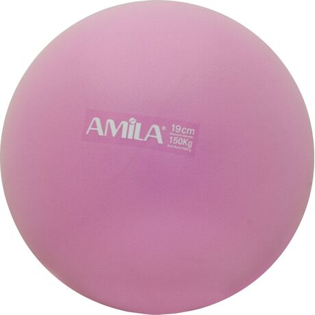 Μπάλα Pilates AMILA 19cm Ροζ ΚΩΔ. 95803